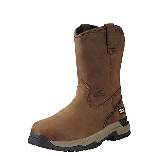 ARJ3S Mens Mastergrip Pull-On SD Composite Toe Work Boot Oiled Dark Brown 9