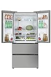 Hamilton Beach HBFR1504 Full Size Counter Depth Refrigerator with Two Freezer Drawers, 17.9 cu ft, Stainless