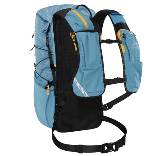 AONIJIE Large Hydration Backpack 30L Running Multifunctional Hiking Pack Backpacks Climbing Hydration Daypacks Lightweight Blue