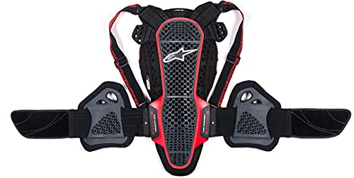 Alpinestars Nucleon KR-3 Men's Off-Road Motorcycle Back Protector - Black/Red/Large