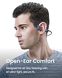 SHOKZ OpenRun (AfterShokz Aeropex) - Open-Ear Bluetooth Bone Conduction Sport Headphones - Sweat Resistant Wireless Earphones for Workouts and Running - Built-in Mic, with Headband