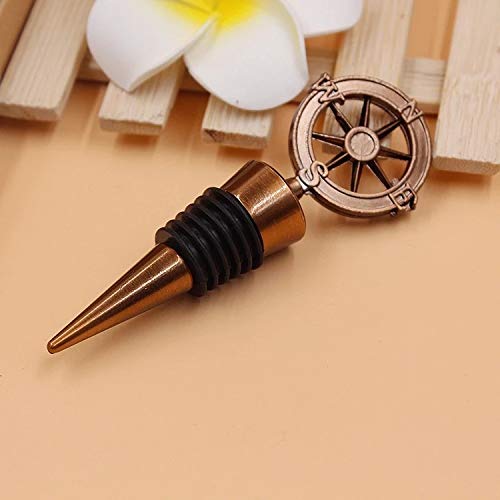 Compass Wine Bottle Stopper Wedding Favors And Gifts Wedding Gifts For Guests Wedding Souvenirs Party Supplies