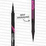 Maybelline Eyestudio Master Precise All Day Waterproof Liquid Eyeliner Makeup, Black, 1 Count (Packaging May Vary)