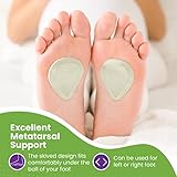 Metatarsal Felt Foot Pad Skived Cut (1/4" Thick) - 6 Pairs (12 Pieces)