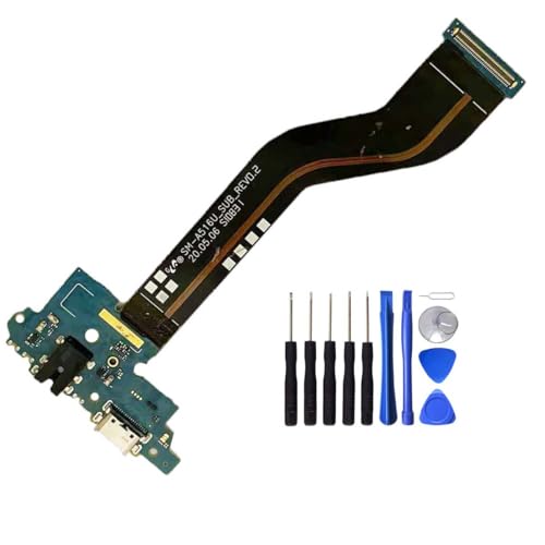 UPONEW for Samsung Galaxy A51 USB Charging Port Dock Connector Board Flex Replacement Part with Opening Tool 11 PCS