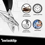 Swissklip Toenail Clippers | Heavy Duty Toe Nail Clippers I Toenail Clippers for Thick Nails I Big Toe Nail Clippers for Thick Toenails I Heavy Duty Nail Clippers for Thick Nail