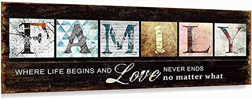 YALKIN Full Square Diamond Painting Kits for Adults Beginners (31.5x11.8inches) Family Diamond Art Full Drill Pictures, Wall Decor, Stress and Anxiety Relief