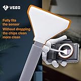 VSGO VS-S03E New Full Frame Camera Cleaning Kit 12pcs Sensor Cleaning Swab and 10ml Cleaner Compatible for Sony Nikon Canon FF CCD CMOS Clean