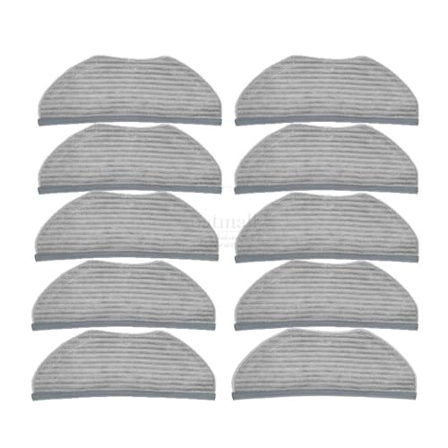 VDVSMJVL Robot Vacuum G1 Washable Mop Cloth Rags Parts ，Compatible for XIAOMI MIJIA ，G1 MJSTG1，Compatible for Mi ，-Mop Essential Household Replacement Accessories(10pcs)