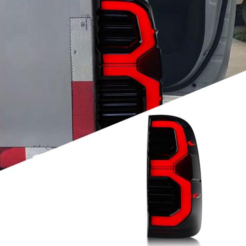 Car Trailer Lights for Toyota Hilux taillight HILUX VIGO 2004 2005 2006 2007 2008 2009 2010 2011 2012, Rear Tail Light Cluster, Rear Lights with Sequential Indicators, Car Taillights, Car Accessories