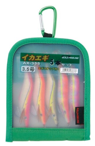 takutexikusuenzyoi (Tactics Enjoy) Lure egi AX – 355 ikaegi Set of 5 3.5 # # # # 288673