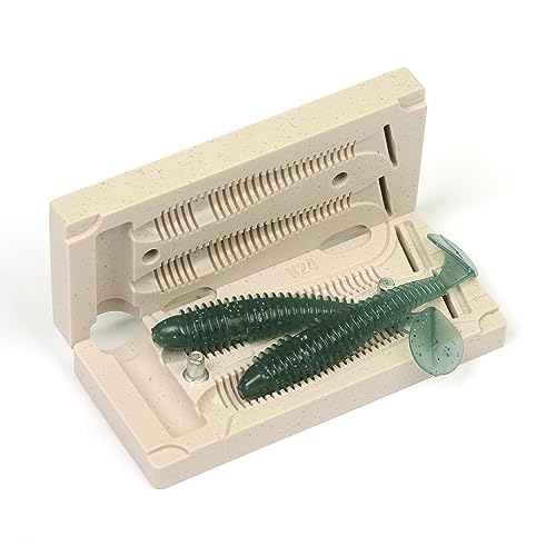 FatFish V24-2C Bait Mold Soft Plastiс Lure Making Injection Mold for Do-It Fishing Lures 3.3"