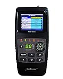 WS-6933 DVB-S/S2 FTA C&KU Band Satellite Meter Finder 2.4 inch LCD with Compass