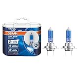 Osram H7 12V 55W 5000K 62210CBA COOL BLUE ADVANCE Auto Lamps Halogen Headlight 2X