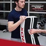 RDX Kick Shield Muay Thai Kickboxing, 60CM Large Heavy Curved Kicking Striking Body Pad, Punching Foot Target MMA Boxing Training, 3 Padded Handles, Martial Arts Karate TKD Taekwondo (ONE PAD ONLY)