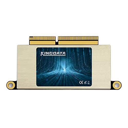 KINGDATA SSD for MacBook 1TB NVMe PCIe Gen3x4 M.2, Internal Solid State Drive Upgrade for MacBook Pro A1708 (2016-2017)