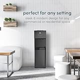 Avalon A3BLK Self Cleaning Bottom Loading Water Cooler Dispenser, 3 Temperature-UL/Energy Star Approved-Black Stainless Steel, 5 Gallons