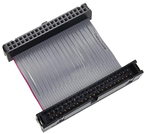 CablesOnline, 2-inches 40-Pin (2x20) 2.54mm-Pitch IDC 40-Wire Flat Ribbon IDE Extension Cable, FR-4002M