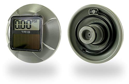 TRiB airCap LF Pressure Gauge for Inflatable SUP, Rib Boat, Kayak, Raft, fits C7/D7 Valves