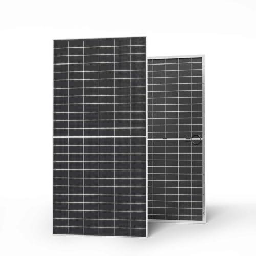 Renogy Solar Panels 1180W 12V/24V N-Type Bifacial Solar Panel 2PCS 590W Monocrystalline On/Off Grid Application Over 1000 Watt Solar Panel High Efficiency Durable for Homes Roof RV Boat Camping Black