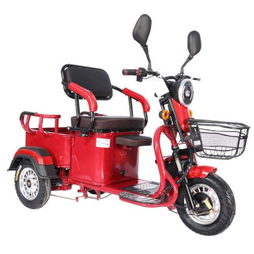 All Terrain Mobility Scooter, 3 Wheel Electric Scooter for Adults, Heavy Duty Mobile 3-Speed Mode, 660lbs Capacity 25 Miles Range Per Charge, Triciclo EléCtrico para Adultos