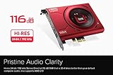 Creative Sound Blaster Z SE Internal PCI-e Gaming Sound Card and DAC, 24-bit / 192 kHz, 116 dB SNR, ASIO, 600Ω Headphones Amp, Mic EQ, Discrete 5.1 / Virtual 7.1, Supports Dolby Digital Live, DTS