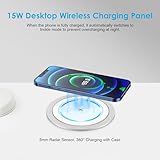 HEZI 4-inch Pop Up Countertop Outlet with 15W Wireless Charger,Max 45W Power Delivery,2 USB-A & 2 USB-C & 12AC Outlets Tamper Resistant 15A, Island Pop Out for Home Office Kitchen