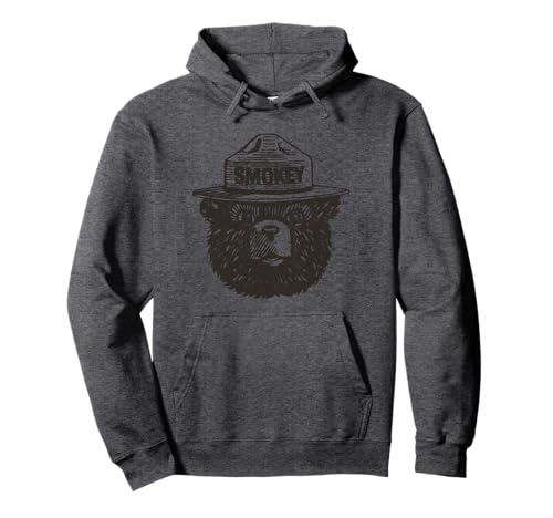 Smokey Bear Portrait Pullover Hoodie
