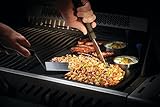 Napoleon BBQ Grill Accessory, Breakfast Tool Set with 4 Egg Rings, 70055 - Comes with Commercial Grade Spatula, Chopper Scraper, Four Egg Rings, Fold Able for Storage, Dishwasher Safe