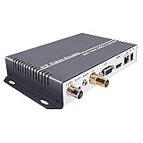 iseevy H.265 H.264 SDI Decoder with IP to SDI HDMI VGA CVBS Output for Advertisement Display, IP Encoder Decoding, Network Stream Decoding Support RTMP SRT RTSP RTP UDP HTTP