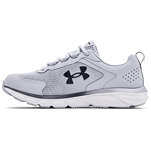 Under Armour Mens Charged Assert 9 Running Shoe, Mod Gray (101 White, 12 US