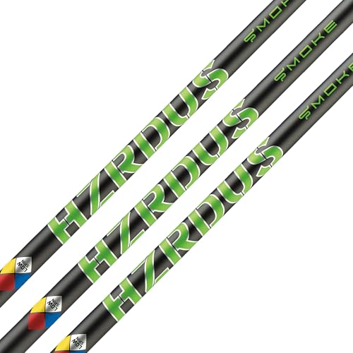 TRUE TEMPER New Project X HZRDUS Smoke Driver/Fairway Shafts, Choose Model/Flex/Adapter (Uncut, Smoke Green, 70g - 6.0)