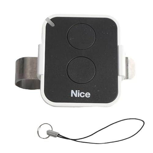 ON2E-A Black 2-Button Era One Transmitter with 72-Bit Rolling Code & Visor Clip
