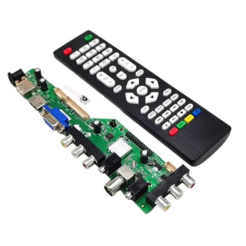Replacement Accessories ZS.63W.A8R00 DVB-C DVB-T2 DVB-T 3663 Universal LCD TV Controller Driver Board Upgrade 3463A Russian USB Play