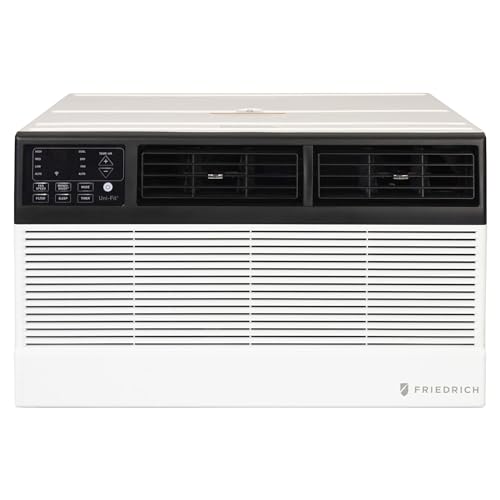 Friedrich Uni-Fit 8,000 BTU Smart Through-The-Wall Earth Friendly Air Conditioner Heater Unit Combo - Quiet Master Technology