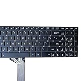 Yesvoo US Keyboard for Asus W519LI W519LP X503SA X553MA X555LD A555LA A555LF D553M F553M F554L F554LI F555L F555LN K553 K555 K555LB K555LN K555ZA R515MA R556L R556LB R556LJ VM590 VM590LD VM590Z W509