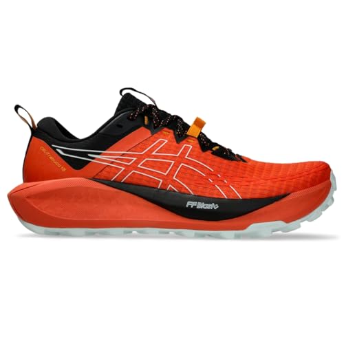 ASICS Men's Gel-Trabuco 13 Running Shoes, 13, NOVA Orange/Pure Aqua