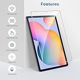 SPARIN Screen Protector for Samsung Galaxy Tab S6 Lite 10.4 Inch(2024/2022/2020), 3 Pack 9H Hardness Tempered Glass with S Pen Compatible, Scratch Resistant, Case Friendly