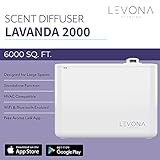 Levona Scent Lavanda: 6000 SQFT HVAC Diffuser - Whole House Air Freshener - Scent Air for Office, Hotel & Home Scent Diffuser - Fragrance HVAC Scent Diffuser + App Control (Scent Sold Separately)