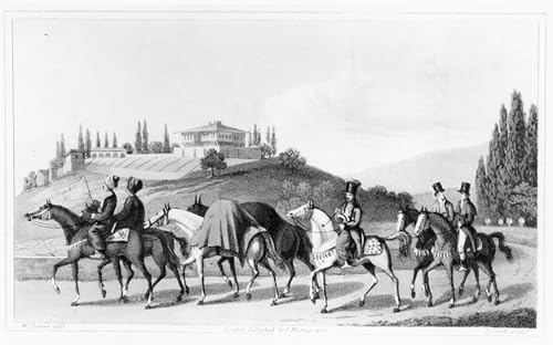 WGZGEFLEB Famous Painting Art Print Images Wall Pictures Mode of Travelling in Turkey From 'journal of a Tour in the Levant' by L. Clark Published by Mallord William Turner for Home Decor 60x90cm