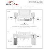 Brinly DTZ-48B1H-A ZTR Front-Mount Dethatcher for Zero Turn Lawn Mowers, 48"