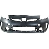 FitParts Compatible with Front Bumper Cover 2012-2015 Toyota Prius Base Five Four Three Two Premium Hatchback 12-15. New, Primed and Ready for Paint. with Fog Light Holes. TO1000394 5211947934