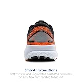 Brooks Men’s Ghost 16 Neutral Running Shoe - Black/Orange/White - 12 Medium