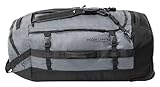 Eagle Creek Cargo Hauler 130L Rolling Duffle Bag with Wheels and Handle, Tuck-Away Backpack Straps, Easy-Access End Pocket & U-Lid Main Compartment, Charcoal