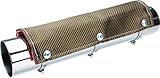 Design Engineering 010451 Titanium Pipe Shield 6" x 2' Exhaust Heat Shield