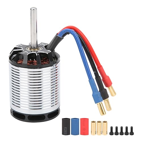 VGEBY Brushless Motor,H550 3538 1220KV Brushless Motor for Trex 550 RC Helicopter Motor Accessories Brushless Whoop Drone Modeling Accessories 600 and Esc