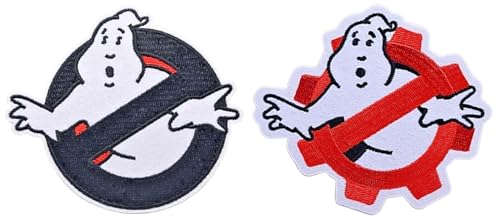 Ghostbusters Frozen Empire Embroidered Patch | 2pc Iron on or sew on 4" X 3.5" B247