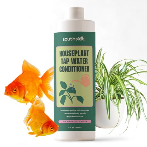 All-in-One Tap Water Conditioner for Houseplants, Hydroponics, & Aquariums - Remove Chlorine, Chloramines & Heavy Metals, Buffers pH - Improve Soil to Grow Healthier Plants - 8 Oz