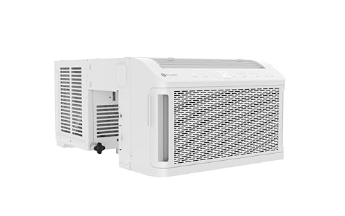 Profile AHTT08BC Clearview Air Conditioner 8,300, WiFi Enabled, Ultra Quiet for Medium Rooms up to 350 Sq. FT, Full Window View with Easy Installation, Flex-Depth Design, 8300 BTU, White