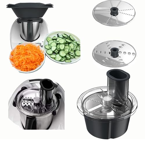Generic domiyomi Thermomixer Vegetable Cutter Blender Accessories for thermomix T M5 T M6 Stainless Steel Multifunctional A+B Cutter Set